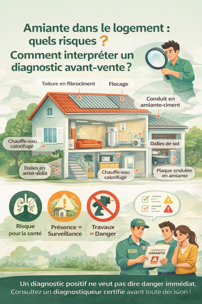 Interpréter un diagnostic amiante avant-vente