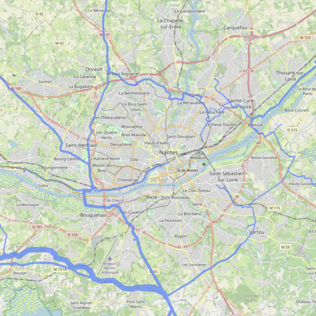 Canalisations Gaz Naturel Agglomération Nantaise