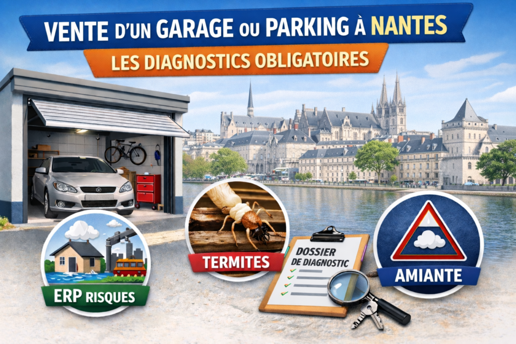 Vente d’un garage ou d’une place de parking à Nantes