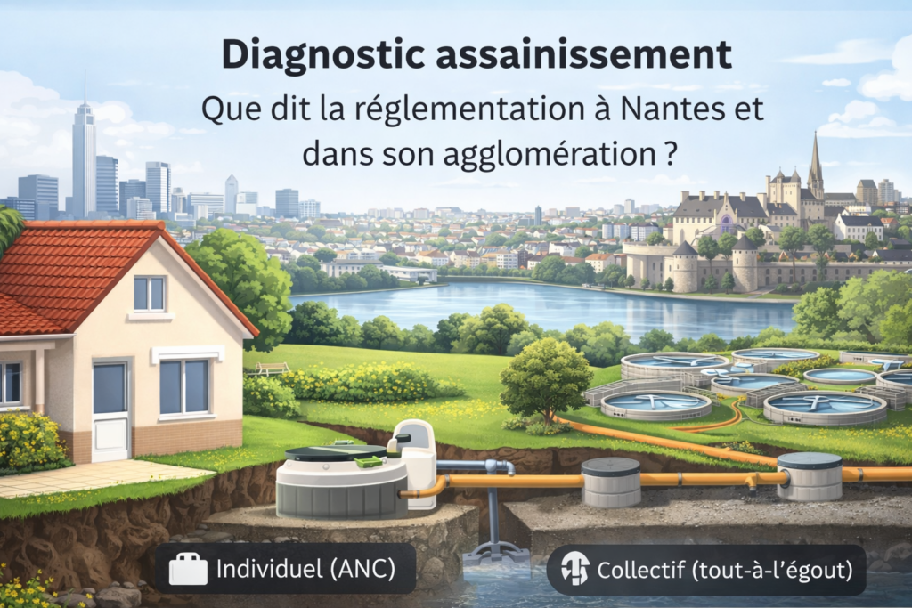Diagnostic assainissement Nantes agglomération