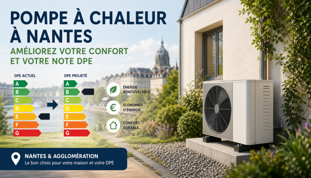 Installer PAC à Nantes