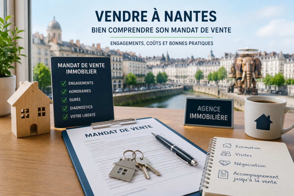Mandat de vente immobilier à Nantes