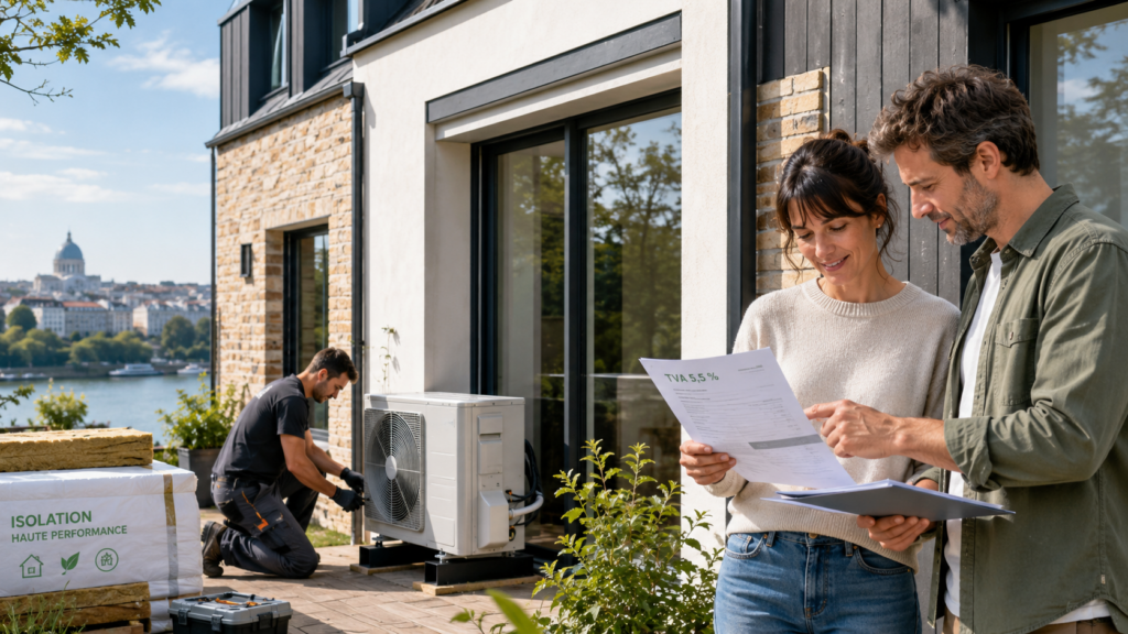 Travaux de rénovation énergétique à Nantes