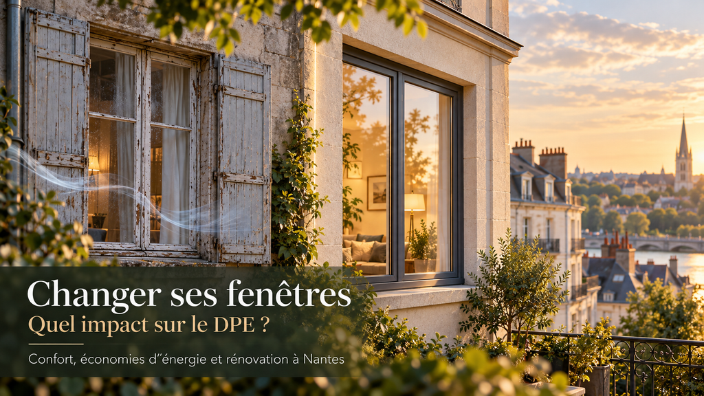 Fenêtres anciennes, confort moderne à Nantes