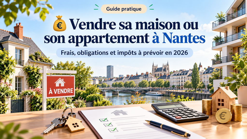 frais de vente immobilière à Nantes
